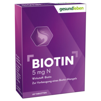 GESUND LEBEN Biotin 5 mg N Tabletten